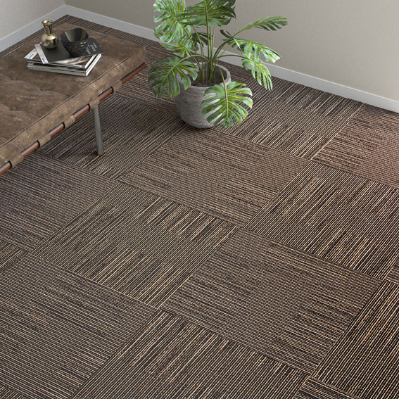 アンディコール　異素材コンビネゾン　ブラウン un dix cors（アンディコール）の「異素材コンビネゾン（サロペット